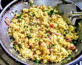 A picture of step 10 of Indian flattened rice dish(poha).