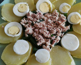 Foto del paso 8 de la receta: Ensalada de patata con salsa de mostaza y queso de cabra