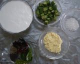 A picture of step 1 of Bhinda Ni Kadhi.