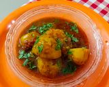 নিরামিষ আলুর দম (niramish alur dum recipe in Bengali) রেসিপি ধাপ - 6 ছবি
