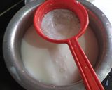 A picture of step 2 of Desi Ghee Traditional Bengali Brown Ghee.