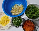 Foto langkah ke 2 dari resep Bubbor Paddas (bubur pedas) Khas Pontianak.