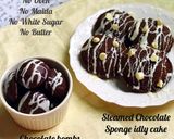 A picture of step 1 of Steamed Healthy Chocolate cake /Bombs.