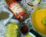A picture of step 11 of Peri bites with twist and mustard dynamite sauce.