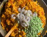 Paella, chicken, chorizo & prawns recipe step 12 photo