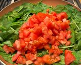 A picture of step 3 of Brown Rice with Beans and Spinach.