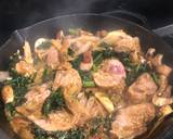 ‘’Double pork’’ in a shallot mushroom and rosemary sauce recipe step 8 photo