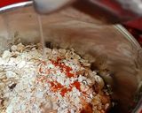 A picture of step 8 of Muhammara.