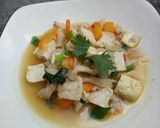 Foto langkah ke 5 dari resep Tumis jamur tahu.