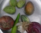 A picture of step 1 of Kacher Onion Chutney.