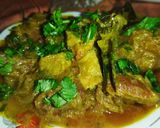पत्ता गोभी गोश्त (patta gobi gosht recipe in Hindi) रेसिपी चरण 2 फोटो