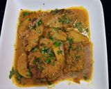 A picture of step 8 of Fish Curry.