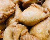 A picture of step 11 of Moong Daal Samosa.