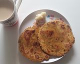 धनिया पत्ती की मसाला भाखरी (dhaniya patte ki masala bhakri recipe in hindi) रेसिपी चरण 4 फोटो