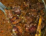 Foto langkah ke 4 dari resep Urat sapi bumbu keluwak.