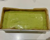 Foto langkah ke 6 dari resep Brownies Matcha Basque Burnt Cheesecake.
