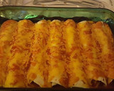 A picture of step 5 of Enchiladas.