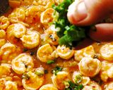 A picture of step 6 of Chillies Garlic Prawns.