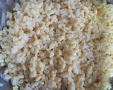 A picture of step 1 of Moong dal cabbege uttapa.