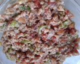 A picture of step 3 of Meat-Stuffed Honeycomb Bread (Lahmeh bil Ajeen).