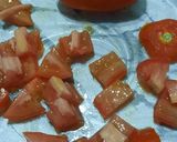 Foto del paso 2 de la receta: Ensalada con vinagreta de naranja y hamburguesas