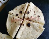 A picture of step 7 of Naan/shawarma Bread.