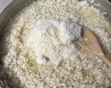 Une image de l'étape 4 de Risotto ultra crémeux petits pois.