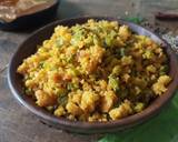 Kothavarangai Paruppu Usili| Cluster-Beans Steamed mixed Lentil recipe step 8 photo