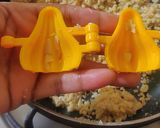 A picture of step 3 of Poha Modak.