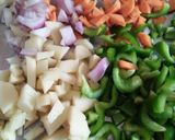 मल्टी ग्रेन मिक्स वेज दलिया (Multi grain mix veg daliya recipe in hindi) रेसिपी चरण 2 फोटो