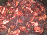 Pollo en salsa de Jamaica 🇯🇲