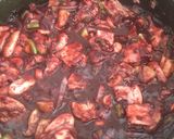 Foto del paso 7 de la receta: Pollo en salsa de Jamaica 🇯🇲
