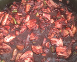 Foto del paso 7 de la receta: Pollo en salsa de Jamaica 🇯🇲