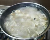 A picture of step 1 of Organic Chicken Yakhni.