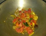 A picture of step 2 of U.P Style Traditional Thali.