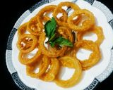 A picture of step 6 of Onion rings pakora.