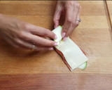 Foto del paso 3 de la receta: ROLLITOS DE Calabacín, Jamón SERRANO Y QUESO