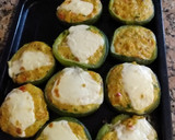 Foto del paso 4 de la receta: Zapallitos rellenos vegetarianos
