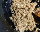 A picture of step 4 of Soya Granules Burfi.