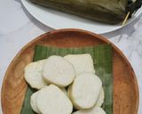 Foto langkah ke 6 dari resep Lontong Rice Cooker Bungkus Daun Pisang.