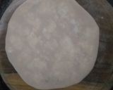A picture of step 2 of Paneer parahtha.
