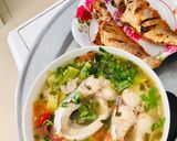 Hình bước làm 3 của món Canh chua Cá dứa