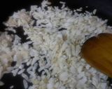 A picture of step 1 of Poha Kesri Halva.