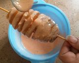 A picture of step 3 of Peri Peri Potato Twister.