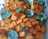 Foto del paso 2 de la receta: Calabaza con brócoli al horno