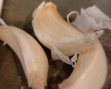 A picture of step 1 of Penne ai funghi (Penne in Mushroom Sauce).