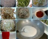 รูปขั้นตอนการทำที่ 3 ของ ผัดหมี่กะทิ (ไม่ใส่พริกแกง)