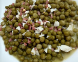 Foto del paso 5 de la receta: Guisantes con jamón