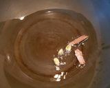 A picture of step 1 of Mushroom Curry.