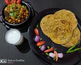પનીર પરાઠા રેસીપી સ્ટેપ3ફોટો